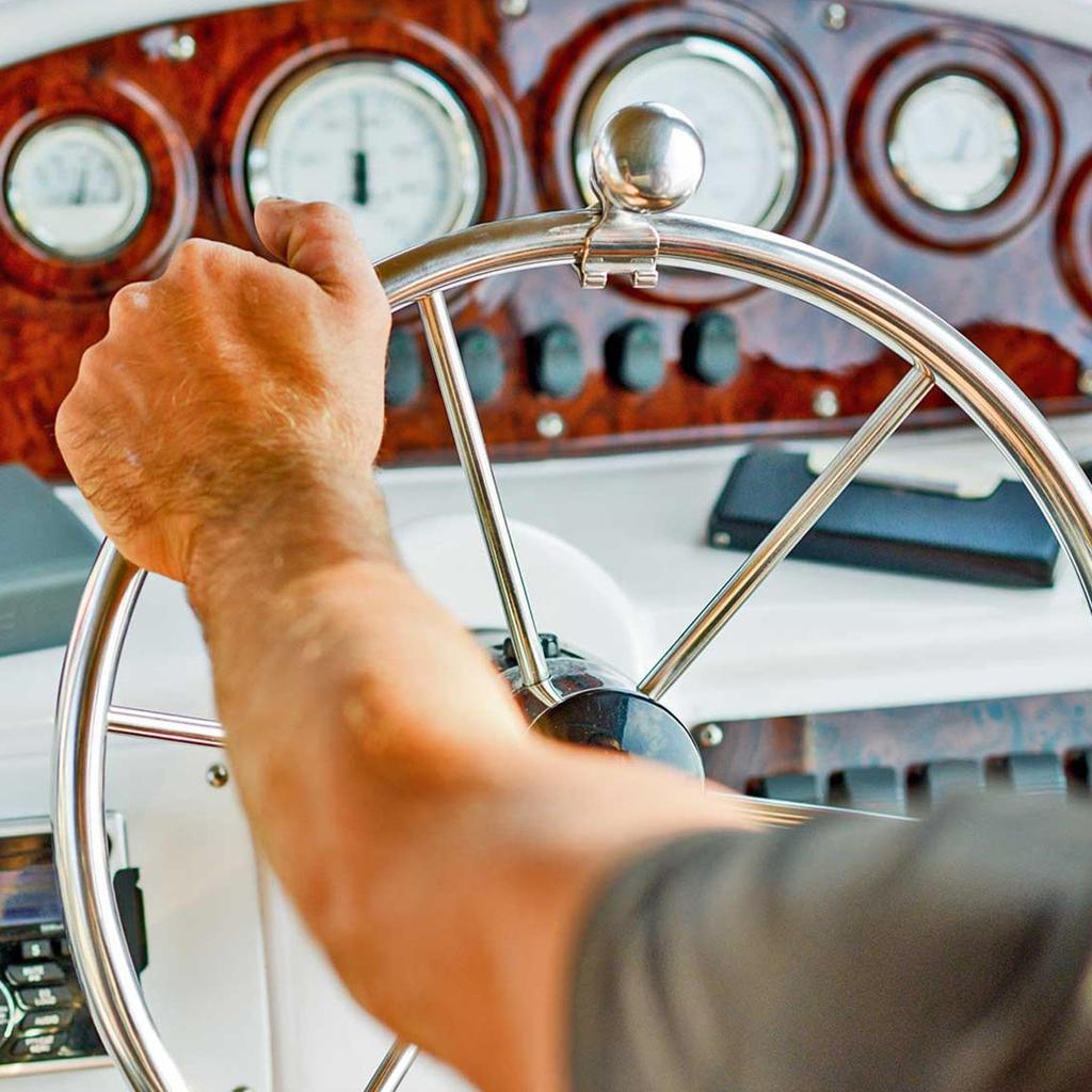 Marine Steering Wheel Ball - Control Ball Steering Wheel Spinner, Labor Saving Knob Auxiliary