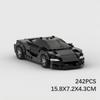 MOC Compatible Building Blocks 8 Grid Car Racing Speed Series McLaren 720S Educational Assembled Building Block Toy Model