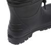 Nobuoka Work Hybrid Sizes LL CO-COS Boots/Rain Boots, Ultra-Lightweight, Short, EVA, Unisex, Ziproa, Black, S/M/L, (26.5-27.0 Cm)