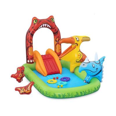 Bestway Inflatable Pool Dinosaur Play Center 241x140x137 Cm +3-6 Years Garden 53160