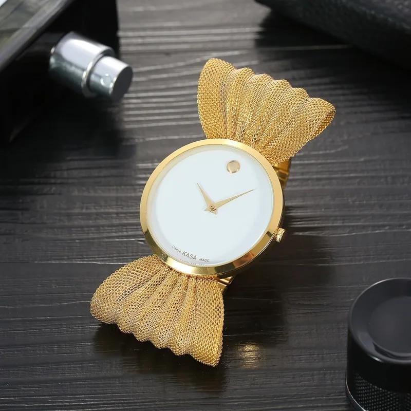 Luxus Damen Armbanduhr Damen Mode Quarz Armbanduhren Frau Gold Strass Uhren Freizeit Analog Armbanduhr Montre Femme