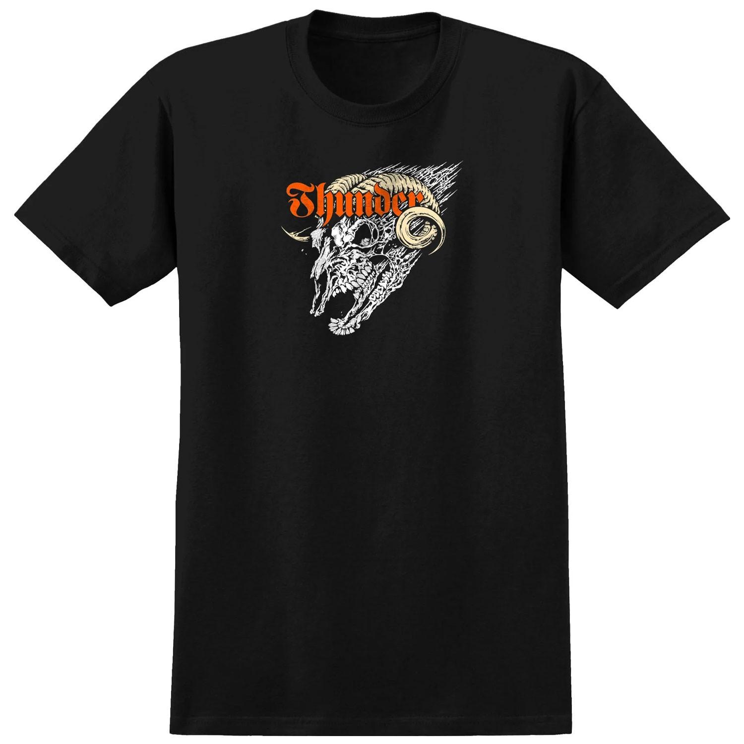 New Thunder Trucks Shirt Screaming Shadowhorn Black XXXL