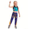 Cacciatrici di Streghe Rumi Zoey Mira Costume Cosplay per Bambine Festa di Carnevale Costume di Halloween