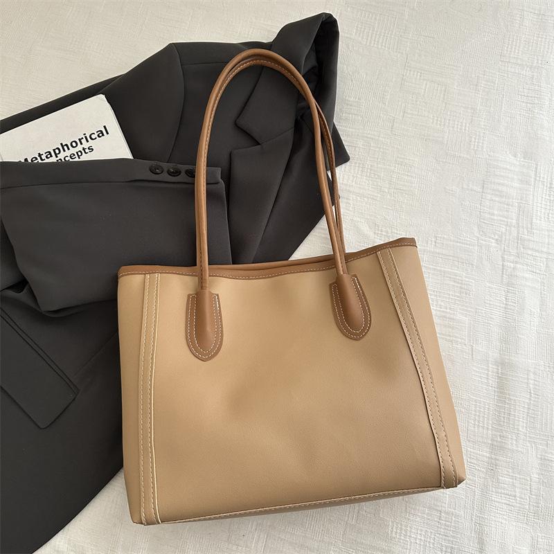 

Высококачественная сумка большой вместимости, женская сумка для поездок на работу, сумка-тоут через плечо, большая сумка.