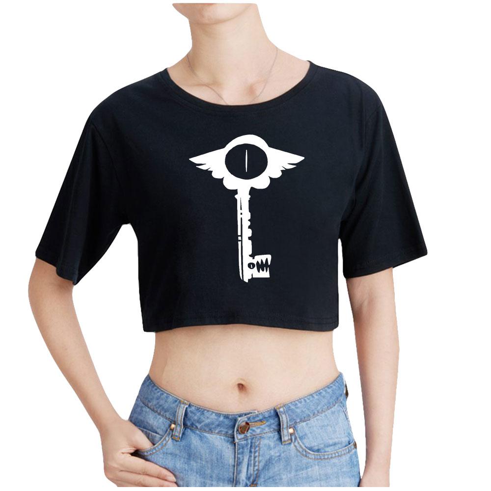 

Hazbin Hotel аниме повседневная майка без рукавов женская летняя уличная мода модный круглый вырез облегающий укороченный топ уличная одежда