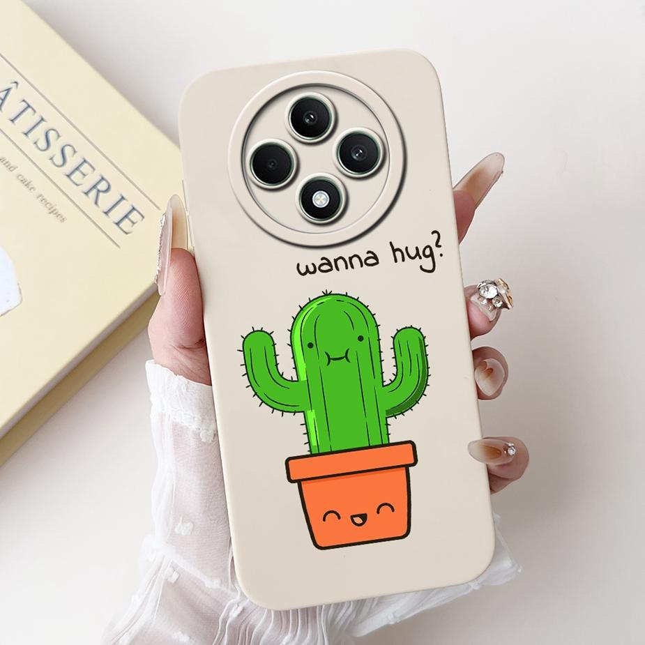 Für Oppo Reno12 F 4G Hülle CPH2687 Neue Luxus Candy Lackierte Abdeckung Stoßfeste Handyhülle Für Oppo Reno 12F Reno12 FS 5G Weiche Hülle