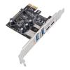 PCIE To USB and Type C Expansion Card 5Gbps Serial ATA Interface Support X1 X4 X8 X16 Stable Power