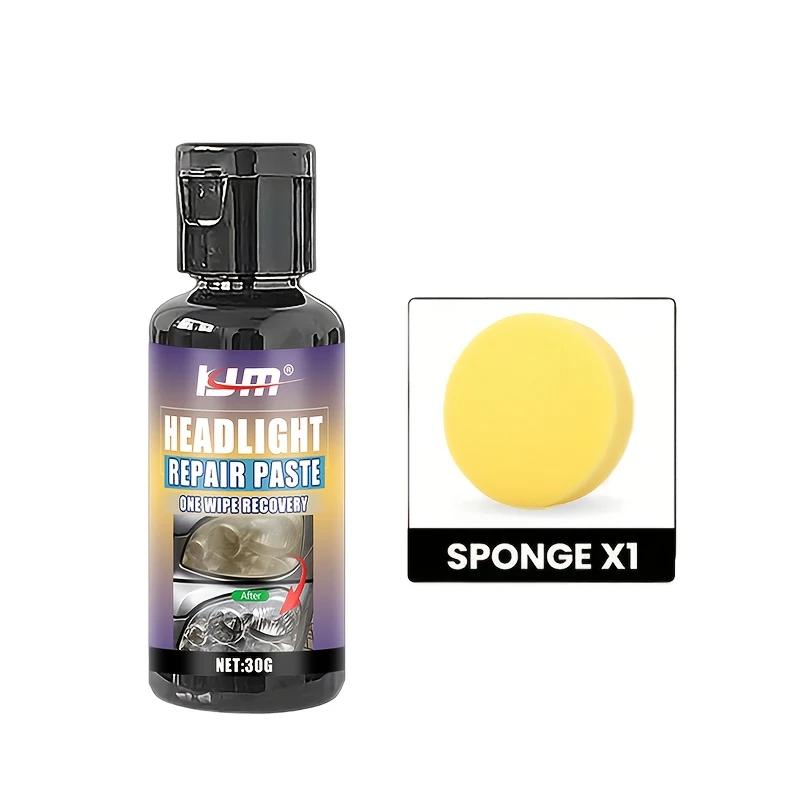 Professional Headlamp Repair Cream - Headlamp Brightness Recovery Gel, Which Can Effectively Improve the Brightness of Headlight