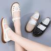 Fashion Sneakers Women Summer Lightweight Soft Sole Breathable Anti Slip Flat Bottom Nursing Sandals Women's Round Toe Hiking Shoes