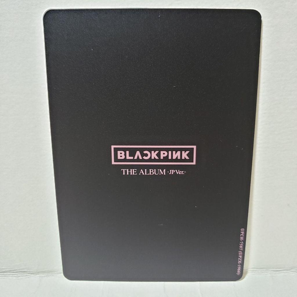 [USED] BLACKPINK Trading Card Jennie THE ALBUM JP First Press B ver.