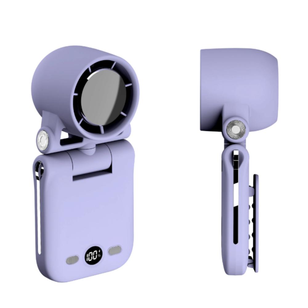 Double Shaft Handheld Fan High-speed Personal Fan Cooling Fan Mini Fan Travel Use