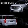 1:32 Maßstab ESCALADE Automodell Spielzeug 6 Türen zum Öffnen Metall Diecast Musik Licht Rückziehfahrzeug Modelle Hobby Ornament Geschenke