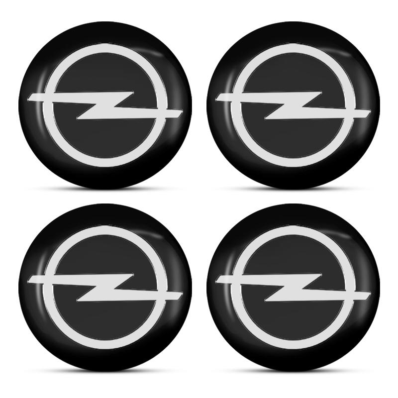 

4 шт. 56 мм Наклейки на центр ступицы колеса автомобиля Наклейки на обод Эмблема Для Opel Insignia Astra Antara Meriva Zafira H G Corsa чёрный