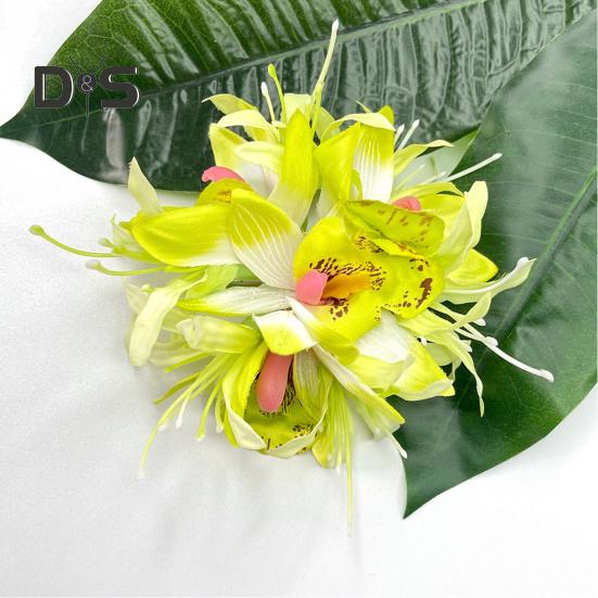 Flower Shape Hair Clip Women Summer Side Hair Pin 3D Flower Bang Hairpin for Daily Wear Various Occasions