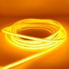 220V LED FCOB Strip - 240 LEDs, High Brightness, Even Illumination, 10cm Cuttable, Self-Adhesive.