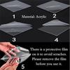 Reading Bookshelf Black Acrylic Book Holder Tablet PC Pad Drawing Support Desk Organizer Reading Recipe Cookbook Stand