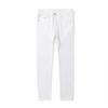 Spring and Summer Men's Jeans Trendy Small Feet Nine-point Long Trousers Three-proof White Casual