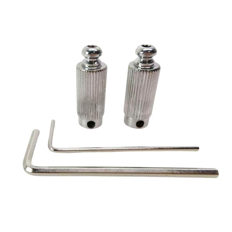 

Heavy Duties Electric Guitar Bridge Adjustment Screws Metal Tremolo Post Stabilizers Screws for Enhances Performances серебряный