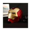 Avengers 1:1 Iron Man Electric Helmet Cosplay Mask - 3D PVC LED Luminous Mask for Kids & Adults, Perfect Party Costume