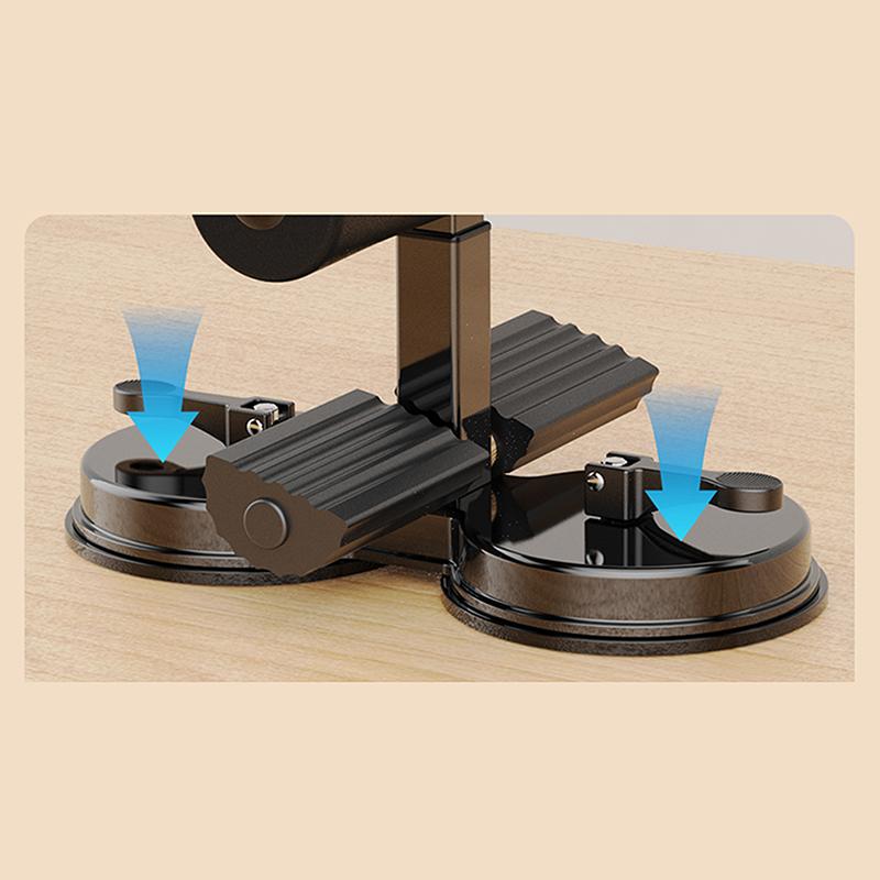 Multifunkčné vybavenie na sedy s dvojitou prísavkou, podpora členkov, nastaviteľné, vybavenie na plank, fitness cvičenie pre domácu posilňovňu