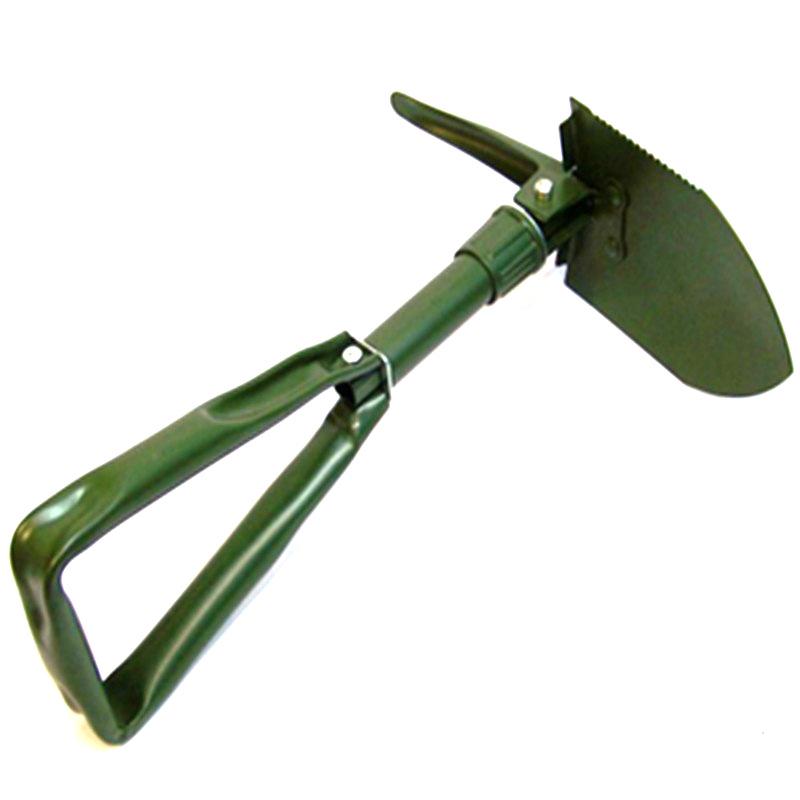 103 Medium Multifunctional Folding Engineer s Shovel: Military, Camping & Picnic Gear армия зеленый