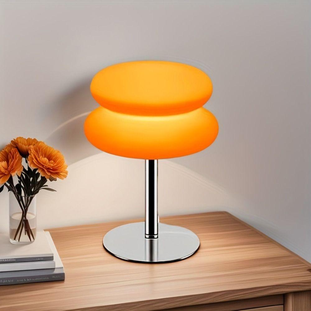 Trichromatic Dimming LED Table Lamp USB Plug Night Light Energy Saving Ambient Light  Nursery