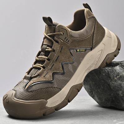 Luxus Low-Top Herbst Freizeit Leder Schuhe Neu Atmungsaktiv Schnürung Outdoor Sneaker Klassisch Herren Echtes Leder Vulkanisierte Schuhe