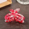 Hair Claw Hollow Butterfly Design Anti-slip Teeth Back Head Hair Clip Multiple Colors Available Versatile Hair Accessory