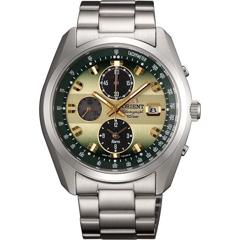 

[ORIENT]Часы ORIENT NEO70 Neo Seventies SOLAR Solar Chronograph сделаны в Японии Поставляются с внутренней гарантией производителя WV0021TY мужские золотые