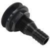 Boat Through Hull Connector 3Celsius4in ABS Plastic Hose Coupling Drain Outlet Accessory