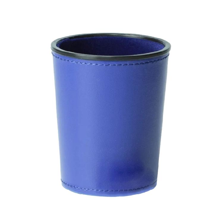 Flannel Interior Quiet Shaker Cup PU Leather Dices Cup PU Leather Straight Dices Cup Entertainment Dices Cup Game Supplies