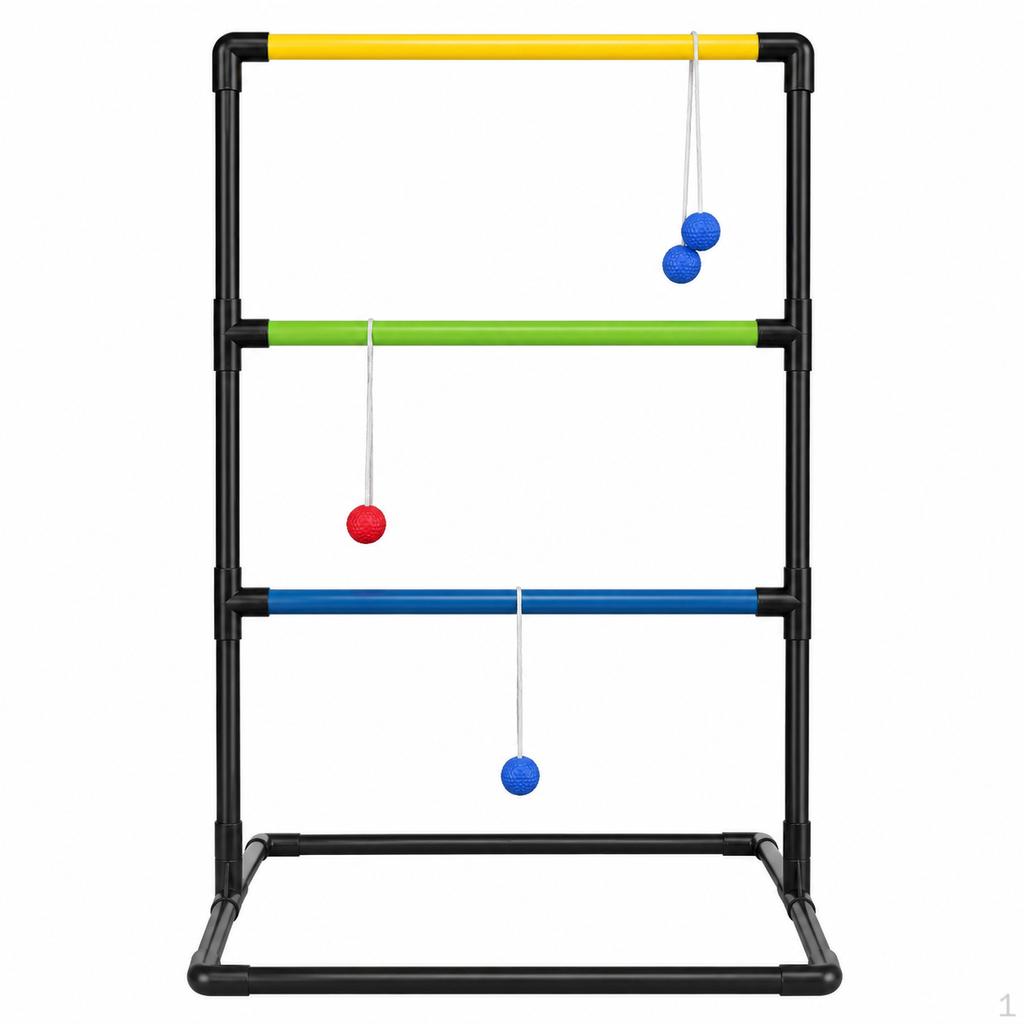 Ladder Toss Garden Games, Outdoor Games for Families, Portable Lawn BBQs, Summer