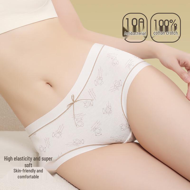 FENTENGCARE Women s 4-Pack Modal Seamless Antibacterial Briefs XL