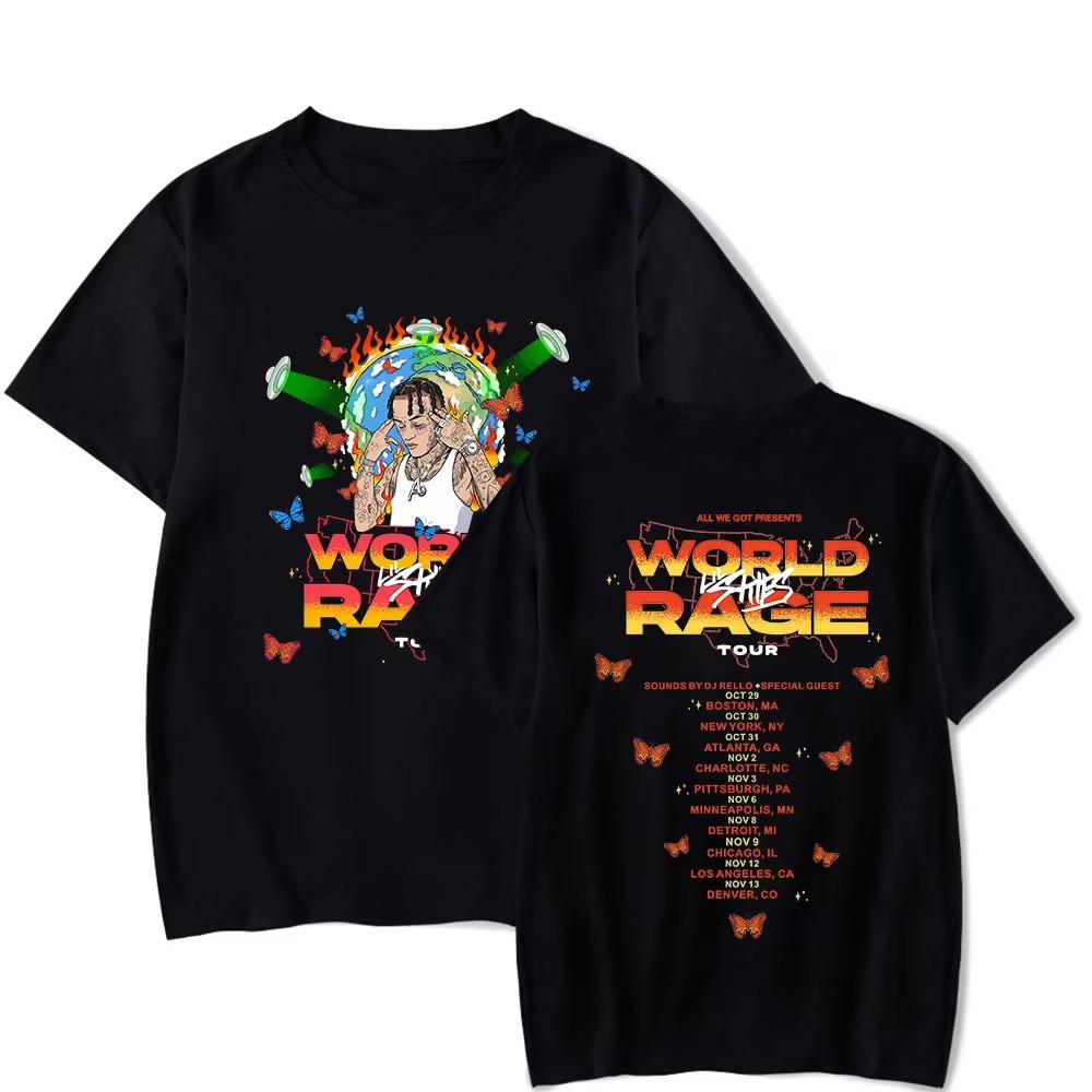 New Lil Skies World Rage Tour 2 sides  All Size S to 5XL SE260 FREE SHIPP Unisex T-Shirt M