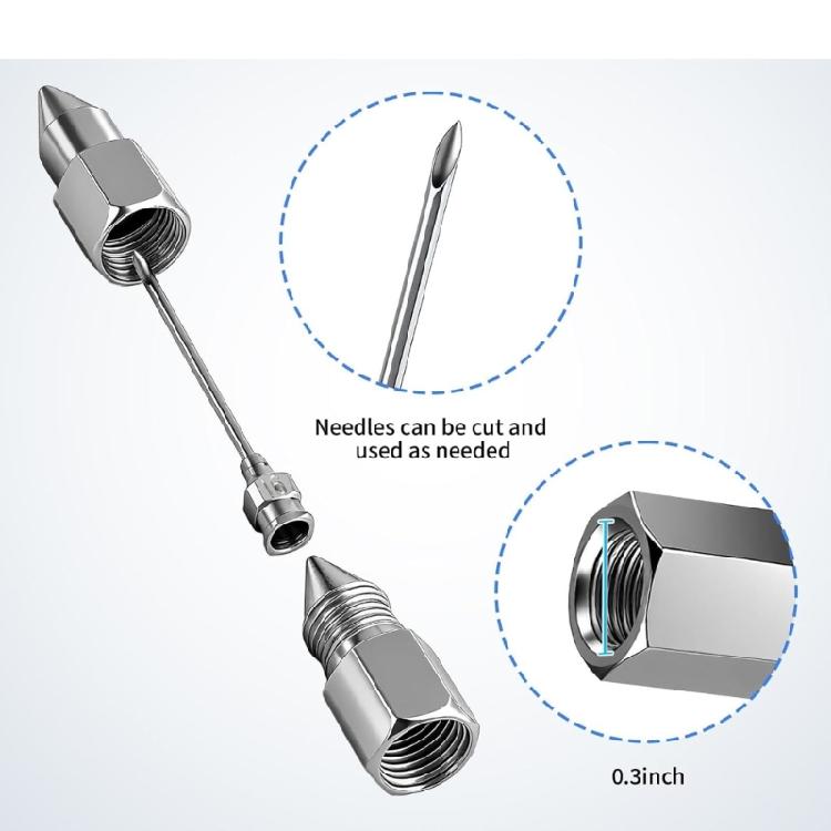 Industrial Grease Needle Coupler High Pressure Needle Grease Nozzle for Precise Lubrication In Narrow Engine