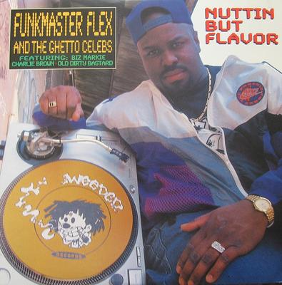 Disque 12 pouces FUNKMASTER FLEX & THE GHETTO CELEBS - Nuttin But Flavor WR201161 Wreck Records 1995 US Rap & Hip-Hop/R&B Occasion