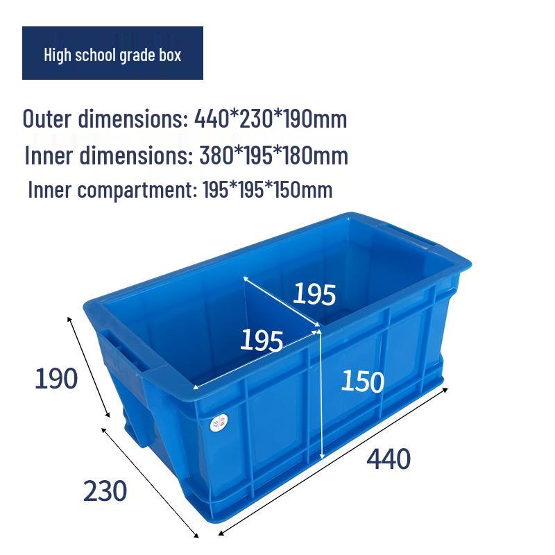 Plastic Multi-Compartment Tool Storage Box