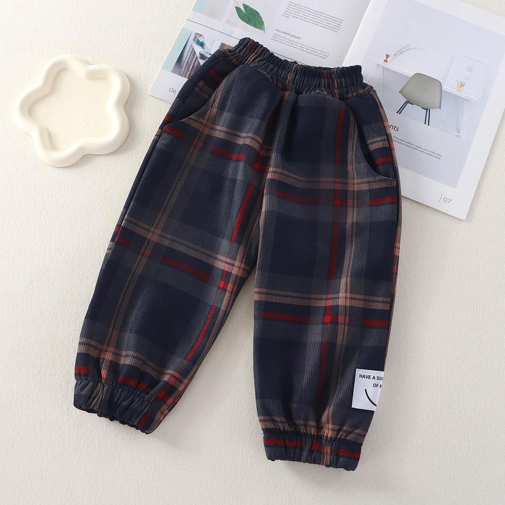 Korean Style Kids' Summer-Autumn Casual Workwear Pants