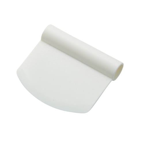 

Tiger Crown Spatula/Scraper, White, 115 x 27 x 104 mm, Round Polypropylene Scraper, Mixing, Slicing, and Cutting, 439