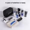 Waterproof Travel Organizer Wet/Dry Compartments Folding Design Bathroom Organizer Essentials Case Cosmetic Storage
