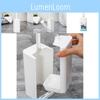 Plastic Japanese Km Toilet Brush Set Long Handle For Maintenance Bathroom