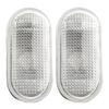 For Nissan March Micra 2002-10 LED Turn Signal LED Side Repeater Car Turn Signal Replacement Perfect Fit Reliable