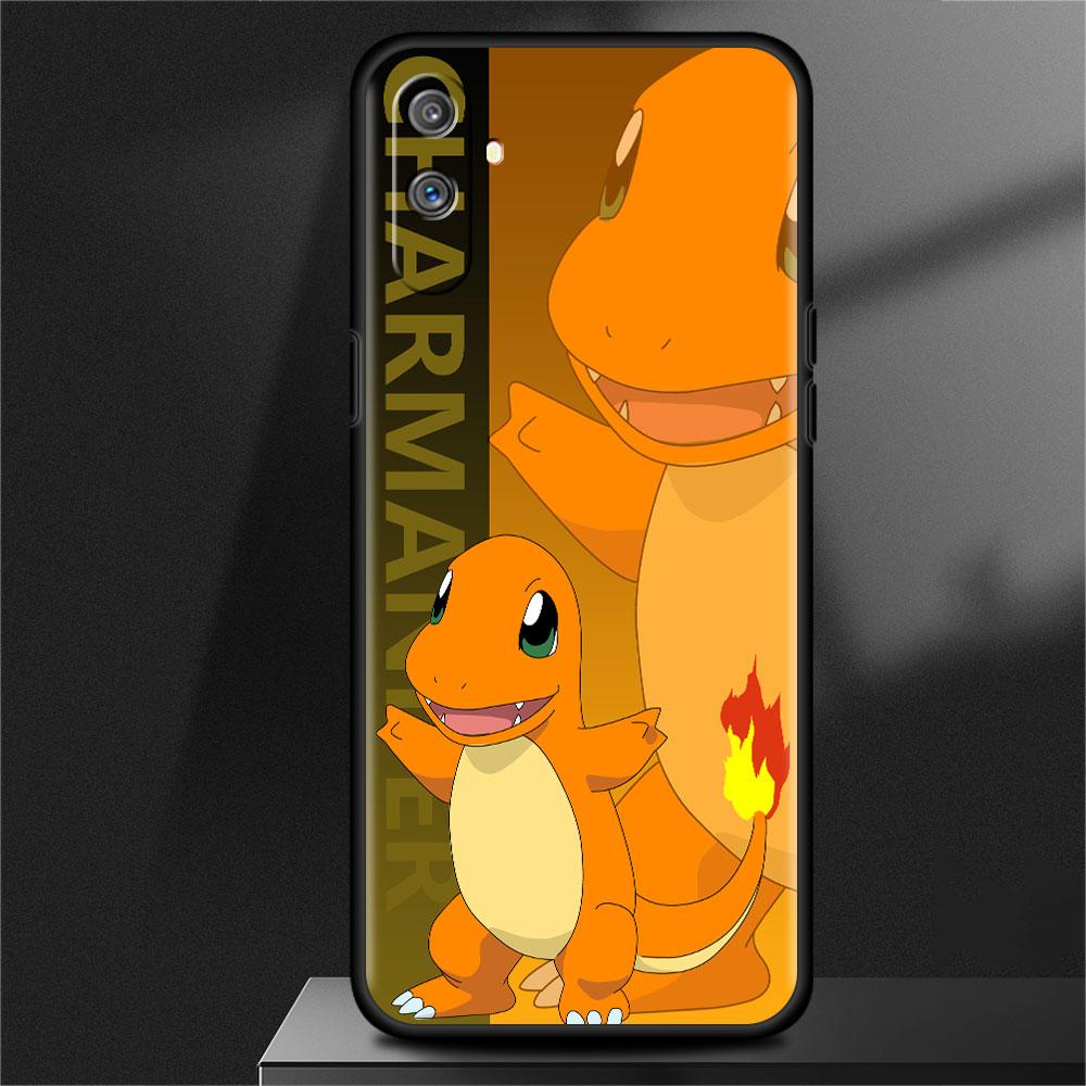 Hülle für Oppo Realme 8 C21Y 8i GT Neo 2 3 C21 7 9 Pro 6 C35 C20 Master C15 C12 C11 Silikon Handyhülle Retro Anime Pokemon Capa