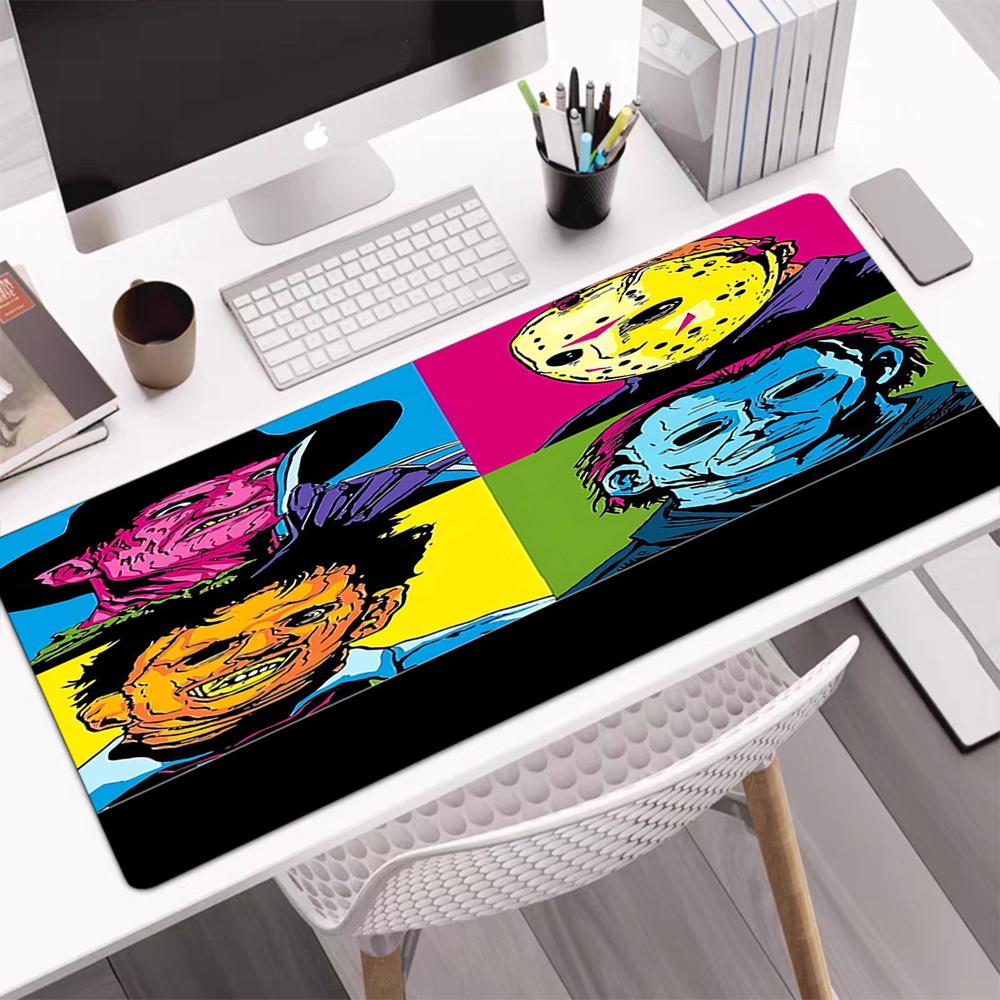 Halloween horror Theme Mouse Pad, Non Slip Rubber Base, Multifunctional Office & Home Decor, Perfect for Workspace Personalization.