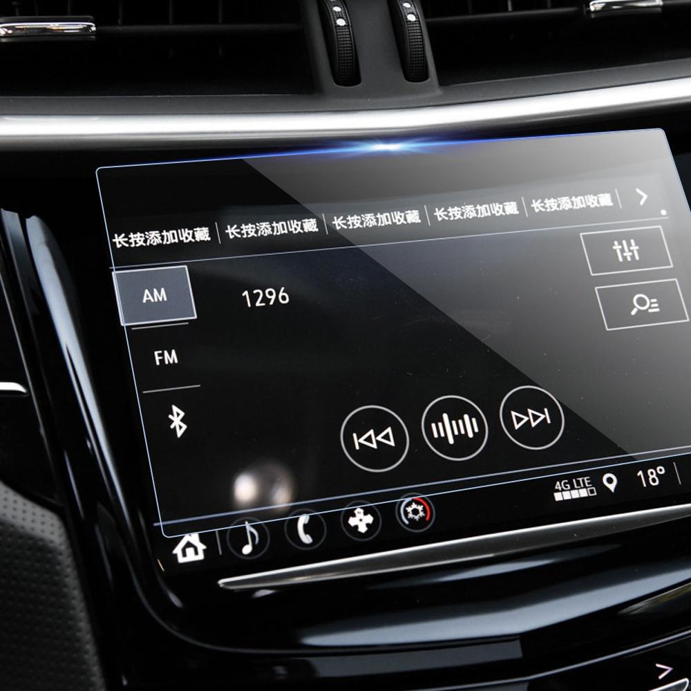For Cadillac XTS CTS 2014-2019 Car Navigation Screen Tempered Glass Protector Film Screen Film Interior Accessories AGW1