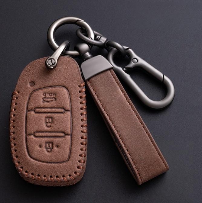 3 Button Soft Car Key Case For  Ix35 I40 I20 I10 Tucson Elantra Creta Sonata Ioniq Accent Creata Smart Remote Fob Cover