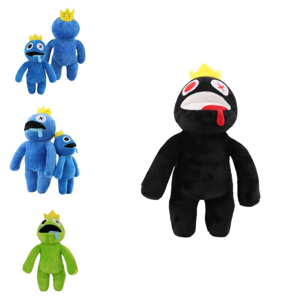 Roblox Rainbow Friends Stuffed Doll- Perfect Kids Gift For Birthday And Christmas- Orange And Purple