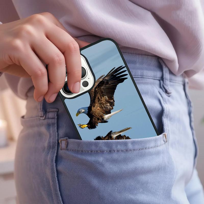 Birds Of Prey Condor Phone Case For iPhone 17 Air 15 16e 14 13 Pro Max Coque 12 11 Pro Max PLUS cover