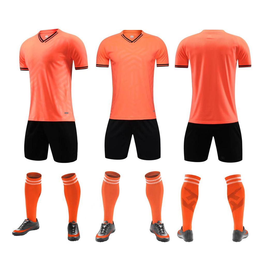 Breathable Sweat Absorbing Soccer Jersey Set Youth Soccer Game Training Wear Adult Kids Soccer Jersey Personality