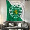 Sporting CP Wall Tapestry Aesthetic Wall Hanging Printed Fabric Blanket Decorative Tapestries for Bedroom Living Room Home Decor